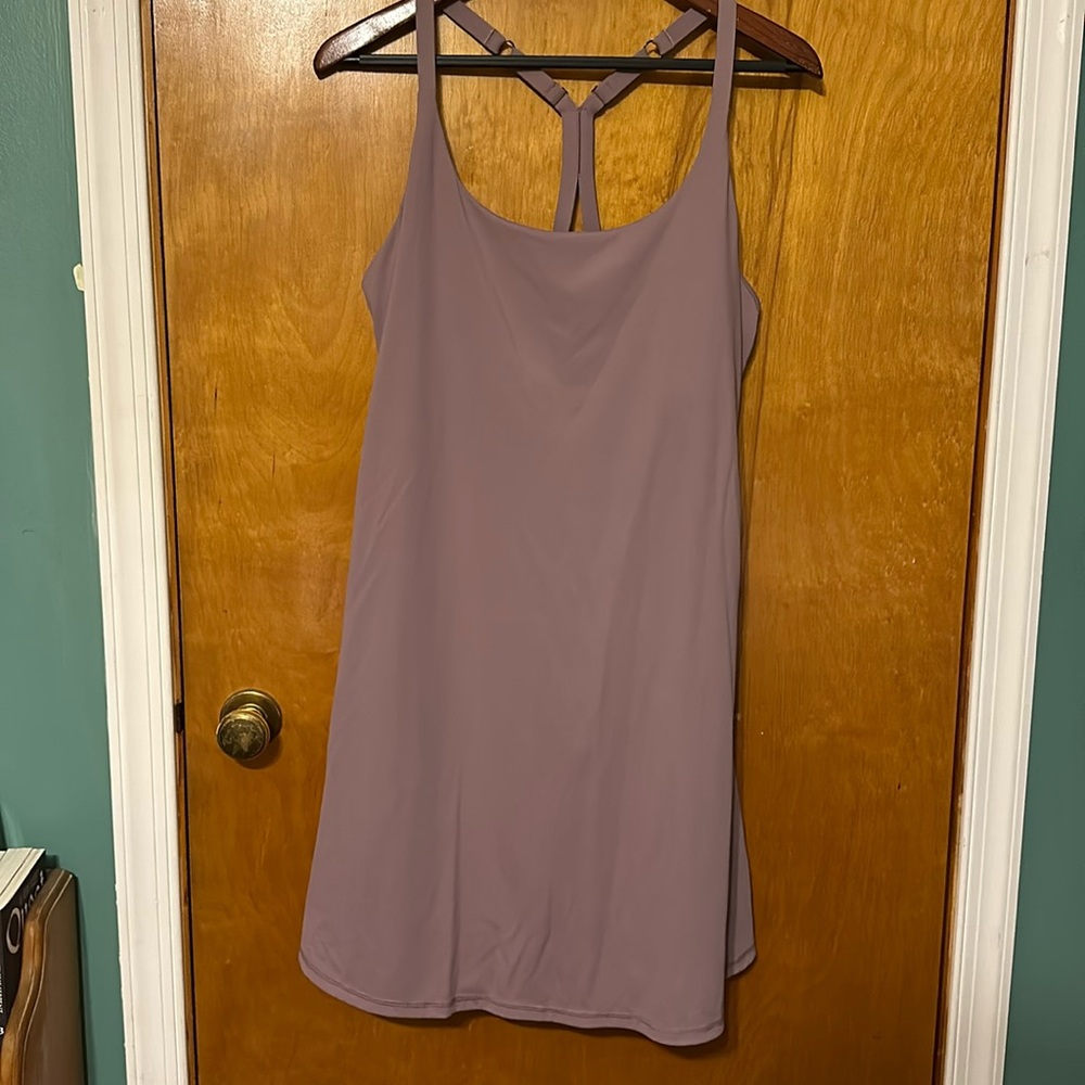 Halara 1X sleeveless dress with shorts
